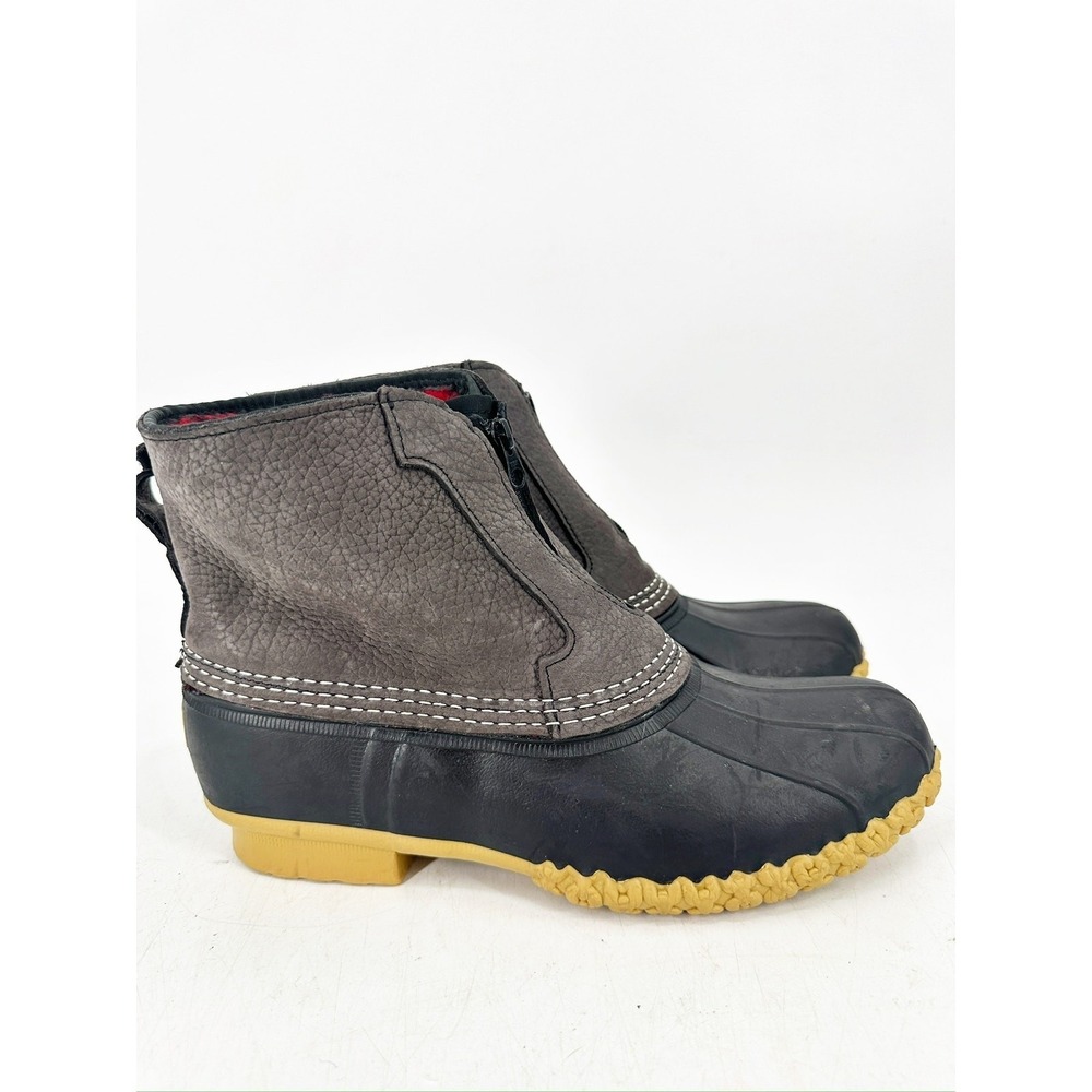 LL Bean Bean‎ Boots 7" Fleece-Lined Insulated Front-Zip 11